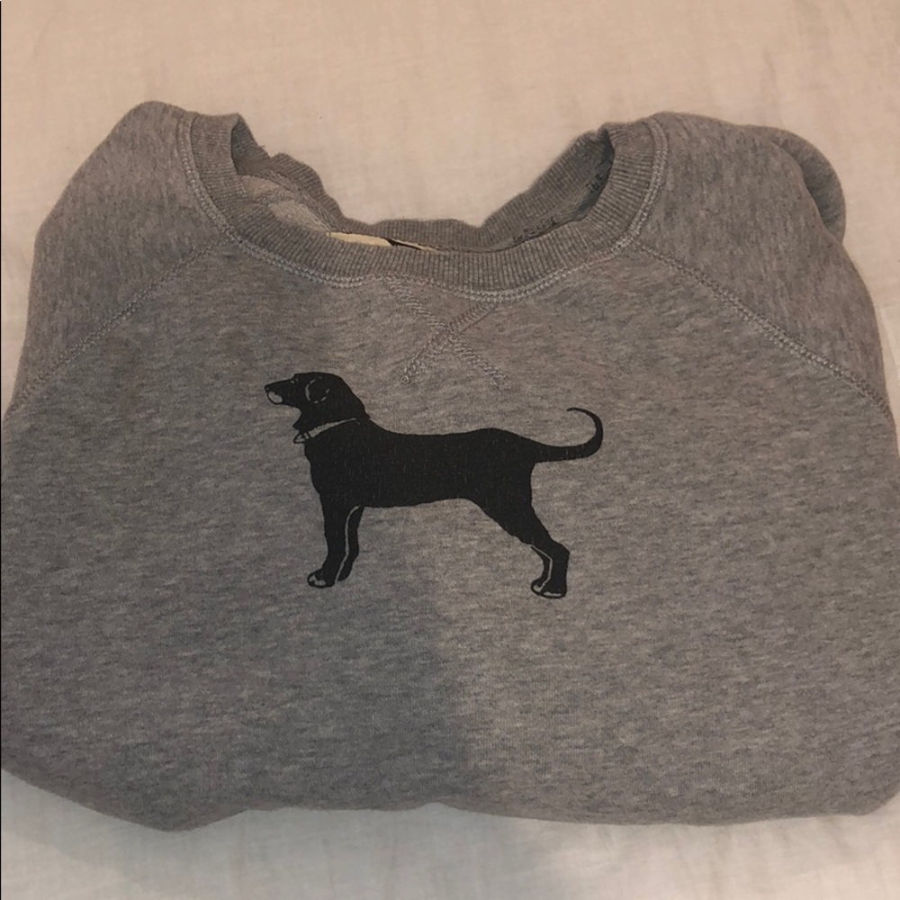 THE BLACK DOG gray crewneck !